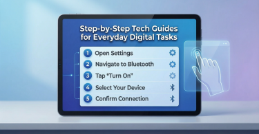 step-by-step tech guides for everyday digital tasks