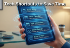 tech shortcuts to save time