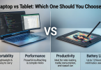 Laptop vs Tablet Comparison