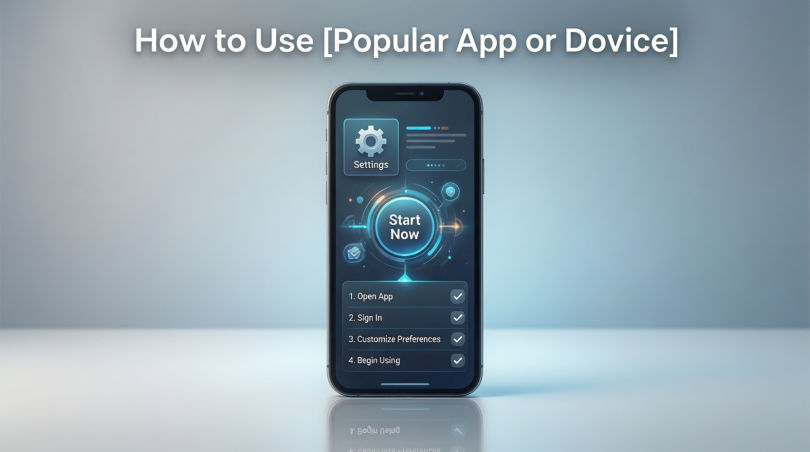 how to use popular app or device