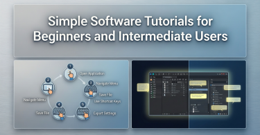 simple software tutorials for beginners