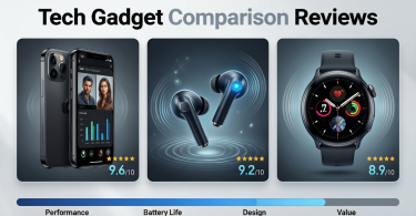 tech gadget comparison reviews